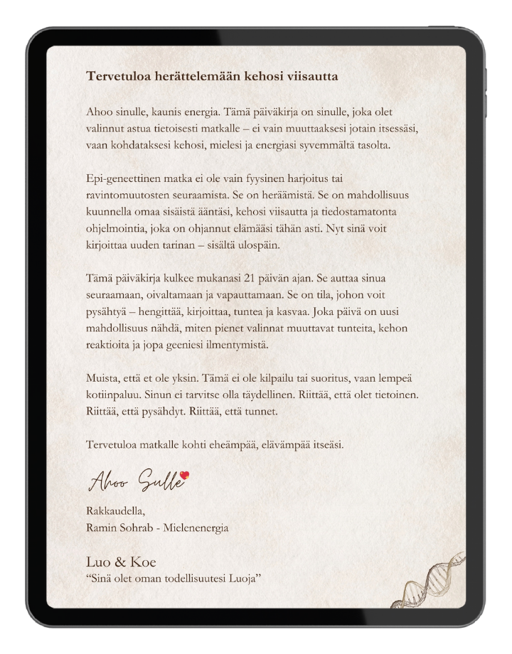 Mielenenergia ja Ahoo yhdistys sisältävät manifestoinnin, energiahoidot, tietoisuustyön, retriitit, meditaatiot, hyvinvointivalmennukset, henkisen kasvun, terveyden tukemisen, tapahtumat, yhteisöllisyyden, itsensä kehittämisen ja korkeamman värähtelyn aktivoimisen.